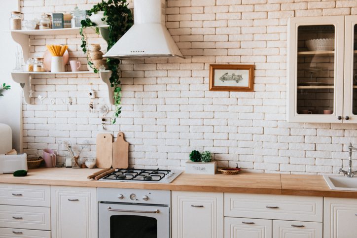 oven in kitchen